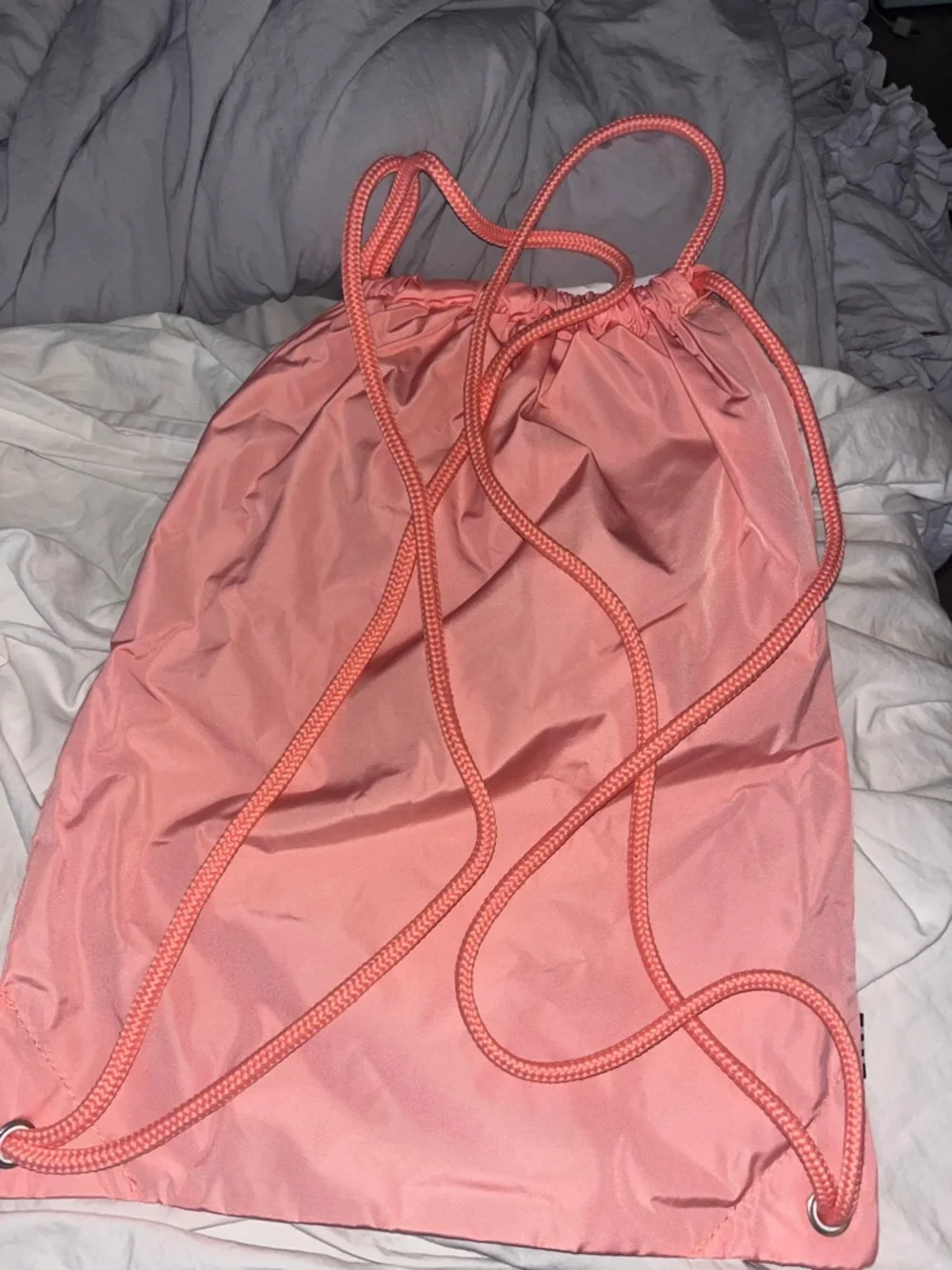 🆕 Adidas Pink Drawstring Gym Sack - Picture 2 of 3